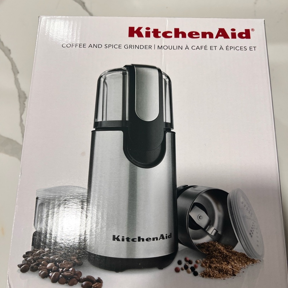 KitchenAid Stainless Steel Coffee and Spice Grinder
